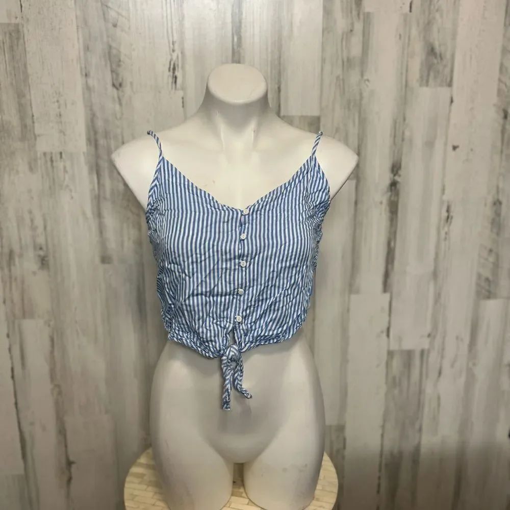 Blue tank top
